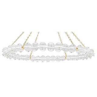 Hudson Valley Lighting Lindley 55" Wide LED Ring Chandelier - Bed Bath